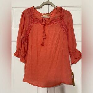 NWT Hope & Harlow Blouse size L